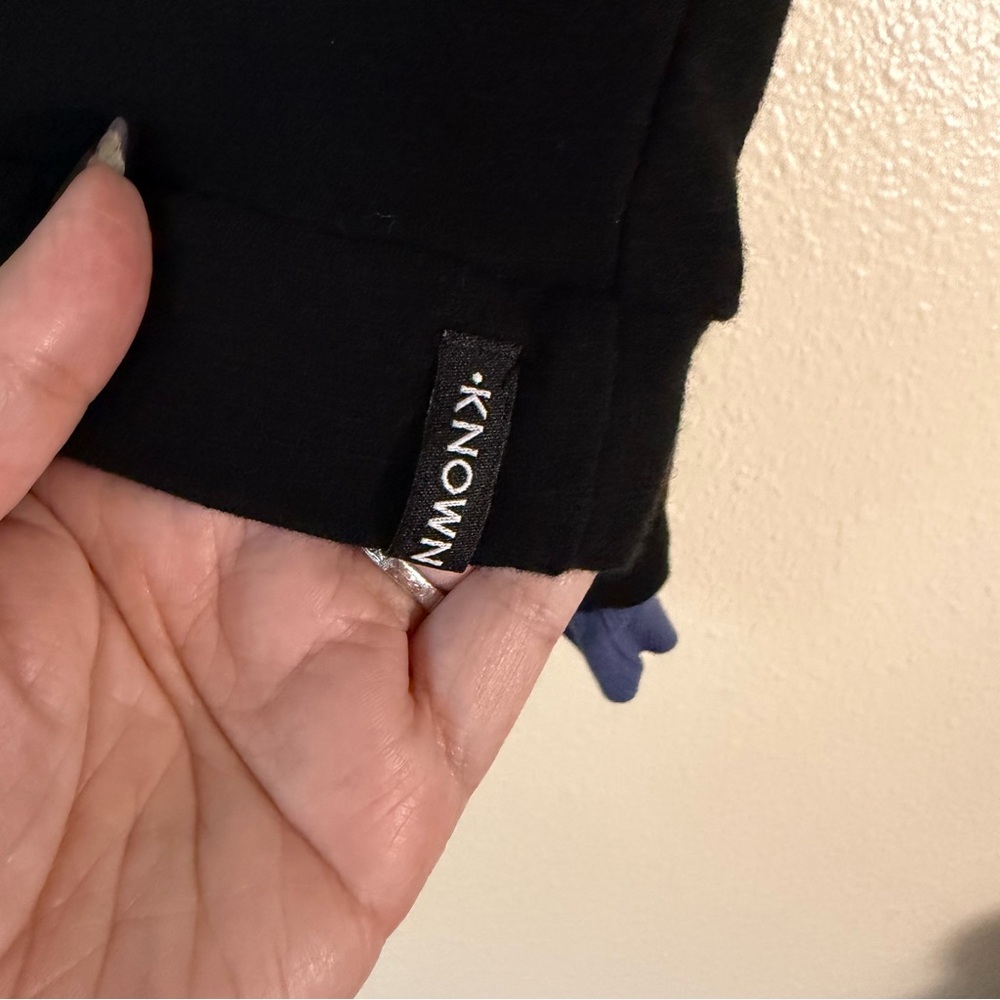 Known Supply Ada Pullover Sweater, XL, Black, Fair Trade, Organic Cotton, Boxy - Picture 10 of 10